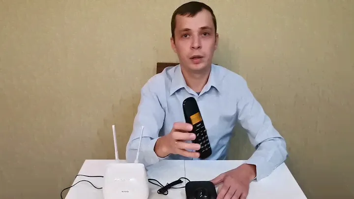 ShopCarry SIM 681 стационарный сотовый телефон 4g 3g GSM с радиотрубкой под сим карту (комплект)
