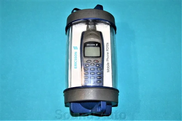Мобильный телефон Ericsson R310s Blue Полный комплект Новый