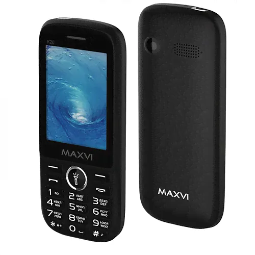 Мобильный телефон Maxvi K20 black-1