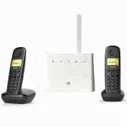 Комплект SIM 311-2 стационарный сотовый телефон 4G 3G GSM с 2-мя радиотрубками под сим карту
